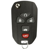 KeylessOption Keyless Entry Flip Key Car Remote Fob Ignition key For 22733524