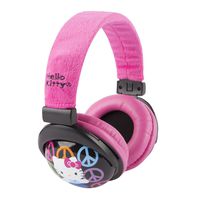 Sakar 30309-TRU Hello Kitty Kid Safe Over The Ear Headphone with Volume Limiter by