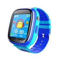 Smart Watch for Kids Waterproof Smartwatch with GPS Tracker Function -IP67 Waterproof- SOS Alarm Clock Flashlight Camera With Phone Christmas Birthday Gift For Children