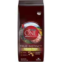 Purina ONE Grain Free, Natural, High Protein Dry Dog Food, SmartBlend True Instinct Real Chicken - 6 lb. Bag