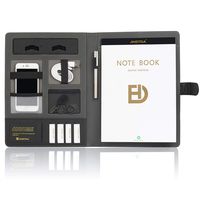 Portfolio Organizer Resume Portfolio Folder by Jinstra Business PU Leather Padfolio Folder with Cell Phone/Ipad Stand and Free Legal Writing Pad Holder