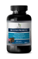 Herbal Desire Booster for Women - Velvet Beans - MUCUNA PRURIENS Extract - Velvet Beans Extract - 1 Bottle 60 Capsules