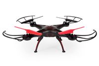 World Tech Toys Elite Rogue Drone 2.4Ghz 4.5 CH RC Quadcopter Vehicle, Black/Red, 8.75 x 8.75 x 4.5