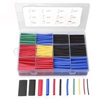 560PCS Heat Shrink Tubing 2:1, Eventronic Electrical Wire Cable Wrap Assortment Electric Insulation Heat Shrink Tube Kit with Box(5 colors/12 Sizes)