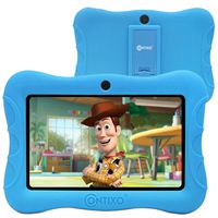 Contixo 7" Kids Tablet V9-3 Learning Toy Android 9.0 Parental Control Tablets 2GB RAM 16GB Touchscreen HD Display WiFi Camera 20+ Education Apps Best Gift(Light Blue)