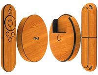 Skinomi Light Wood Full Body Skin Compatible with Google Nexus Player (Full Coverage) TechSkin Anti-Bubble Film