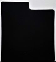 Black Divider Cards / 25 pc + 1 free dj magnet \ 7" Vinyl