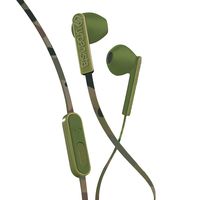 Urbanista San Francisco Earphones [ Dynamic Ear-PODS ], Call-Handling with Microphone, 3.5mm Stereo Input - Green Camo