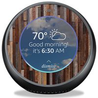 MightySkins Skin Compatible with Amazon Echo Spot - Woody | Protective, Durable, and Unique Vinyl Decal Wrap Cover | Easy to Apply, Remove, and Change Styles | Made in The USA