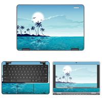 decalrus - Protective Decal Beach Skin Sticker for Dell ChromeBook 11 3189, 3181 (11.6" Screen) case Cover wrap DEchrmbk11_3189-96