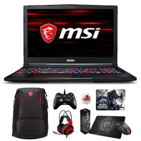 MSI GE63 Raider RGB-499 (i7-9750H, 32GB RAM, 512GB NVMe SSD + 2TB SSHD, NVIDIA RTX 2080 8GB, 15.6" Full HD 144Hz 3ms, Windows 10) VR Ready Gaming Notebook