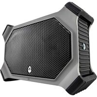 ECOXGEAR EcoSlate Rugged and Waterproof Wireless Bluetooth Speaker (Gray) (Renewed)