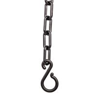 US Weight ChainBoss 2-Inch Plastic Chain - 10 Feet - Black