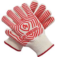 Grill Armor Extreme Heat Resistant Oven Gloves - EN407 Certified 932F - Cooking Gloves for BBQ, Grilling, Baking, Extra Small Size