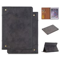 iPad Pro 9.7 inch Case, Protective Folio Cover with Cards Holders, PU Leather Slim Fit Lightweight Stand Case for Apple iPad Pro 9.7 Inch Released in 2016 (Black)