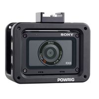 POWRIG Camera Cage Protector Housing for Sony RX0 Camera -Black