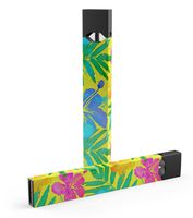 Summer Skin-kit for The Pax JUUL (JuulLabs) Vaping Device (Skin Only) - Tropical Fluorescent v2
