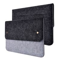 Happy Hours - 13 Inch Ultra Thin Eco Felt Bag Cover for Apple MacBook iPad Air/Premium Slim Netbook, Laptop, Notebook, Computer Protective Sleeve Case(Grey)