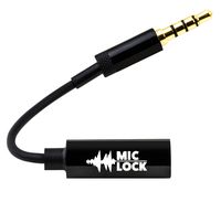 Mic-Lock with SOUNDPASS Microphone Blocker (10 Pack) - Signal Blocking Device 3.5mm for Laptops, Smartphones & Desktop Computers Security, Privacy, Counter-Surveillance - Hear Music No Eavesdropping