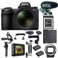 Nikon Z6 Filmmaker's Kit with Nikon 24-70mm Lens with Rode and Accessory Bundle