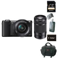 Sony ILCE5000LB ILCE-5000LB ILCE500L/B Alpha A5000 Mirrorless Digital Camera ...
