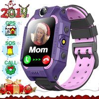Kids Smart Watch GPS Tracker for Boys Girls with 1.44'' HD Touch Screen Two Way Call SOS Camera Math Game Voice Chat Wrist Watch iOS Android Students Learning Toys Christmas Holiday Birthday Gifts