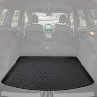 E-cowlboy Trunk Cargo Liner Mat Tray for Ford Escape 2013~2019 Heavy Duty Waterproof Trunk Floor Mat Custom Fit - All Weather Odorless (Black)