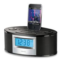 HoMedics SS-6510BLK SoundSpa Fusion Clock Radio with iPhone / iPod Docking Station ("IPHONE NOT INCLUDED")