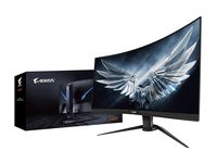 AORUS CV27F 27" 165Hz 1080P 1500R FreeSync Gaming Monitor, Exclusive Built-in ANC, 1920x1080 Display, 1 ms Response Time, HDR, 90% DCI-P3, 1x Display Port 1.2, 2X HDMI 2.0, 2X USB 3.0