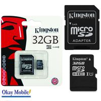 Kingston Original 32GB Micro SD SDHC Memory Card for Samsung Galaxy Tab 10.1 (2016) - 32 GB