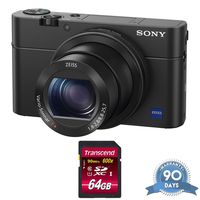 Sony Cyber-Shot DSC-RX100 IV Digital Camera with Memory Card - (Renewed)