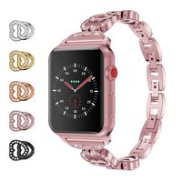 Wekin Bling Rhinestone Replacement Band Compatible for Watch Series 4,3,2,1, Adjustable Stainless Steel Bracelet Strap Wristband Link Metal Clasp 38mm/40mm 42mm/44mm Sport Edition for Women Men