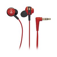 Audio Technica ATHCOR150RD In-Ear Headphones, Red