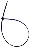 Cambridge 50pcs- 24" 175 Lbs Tensile Strength, Heavy Duty Nylon Cable Ties, UV Black