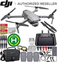 DJI Mavic 2 Pro Drone Quadcopter with Hasselblad Camera 1" CMOS Sensor with Smart Controller Must-Have 3-Battery Bundle