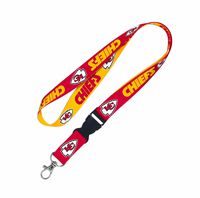 NFL Kansas City Chiefs Lanyard with Detachable Buckle