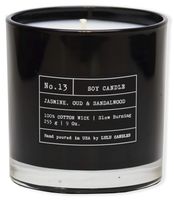Lulu Candles | Jasmine, Oud & Sandal Wood | Luxury Scented Soy Jar Candle | Hand Poured in The USA | Highly Scented & Long Lasting | 9 Oz. NO LID/NO Box