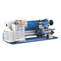 Mophorn 7x14 Metal Lathe 550W Precision Bench Top Mini Metal Milling Lathe Variable Speed 50-2500 RPM RPM Nylon Gear (7 x 14 Inch)