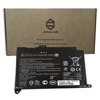JIAZIJIA BP02XL Laptop Battery Replacement for Hp Pavilion 15 15-AU010WM 15-AU018WM Series Notebook BPO2XL BP02041XL HSTNN-LB7H HSTNN-UB7B 849569-542 Black 7.7V 41Wh 5150mAh