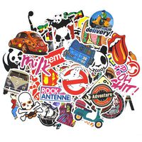 Laptop Car Stickers 200 Pcs,Graffiti Stickers Pack for Car, Laptop , Skateboard, Luggage , Waterproof Vinyl Stickers Car Decals Laptop Skins Bumper Stickers Bomb for Motorcycle Bicycle(Not Random)