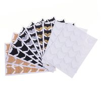 COSMOS Photo Corners Self Adhesive Photo Mounting Sticker Paper Corner Stickers for Scrapbooking Album Diary, 10 Sheets