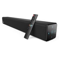 100Watt 32 Inch Soundbar, Bestisan 2.1 Channel Bluetooth 5.0 Sound Bar with Built-in Dual Subwoofer TV Speakers (2020 New Version, 60 Days Home Trial) (Renewed)