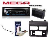 PIONEER DEH-S4000BT CD MP3 USB BLUETOOTH 13 BAND EQ CAR STEREO SPOTIFY Car Stereo Radio Blue Dash Kit Antenna Harness for Chevy GMC Trucks 1988-1994