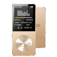 Mp3 Player, Hotechs Hi-Fi Sound, with FM Radio, Recording Function Build-in Speaker Expandable Up to 64GB with Noise Isolation Wired Earbuds