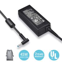 【UL Listed】Bestland 45W 19.5V 2.31A AC Charger Adapter Compatible HP Elitebook Folio G1 HP Spectre Pro x360 G1 Power Supply Cord 4.5 x 3.0 mm