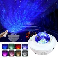 Night Light for Kids, LBell 3 in 1 Star Projector w/LED Nebula Cloud for Bedroom/ Game Rooms/ Home Theatre/ Night Light Ambiance with Bluetooth Speaker, Voice Control& Remote Control
