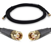 Proxicast Ultra Flexible SMA Male - SMA Male Low Loss 50 Ohm Coax Jumper Cable for 3G/4G/LTE/Ham/ADS-B/GPS/RF Radios & Antennas (Not for TV or WiFi) - 6 ft