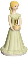 Enesco Growing Up Girls "Blonde Age 11" Porcelain Figurine, 5.5"