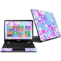Mightyskins Skin Compatible with Samsung Chromebook Pro 12.3" - in Bloom | Protective, Durable, and Unique Vinyl Decal Wrap Cover | Easy to Apply, Remove, and Change Styles | Made in The USA
