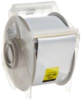 Brady 76687 GlobalMark 25' Length x 2.5" Width B-509 Magnetic Supply, White Tape